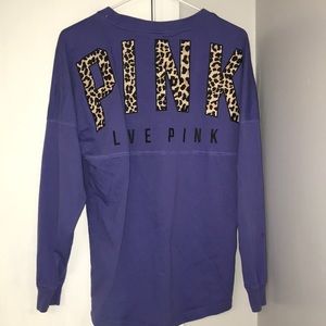 EUC PURPLE VS PINK PULLOVER